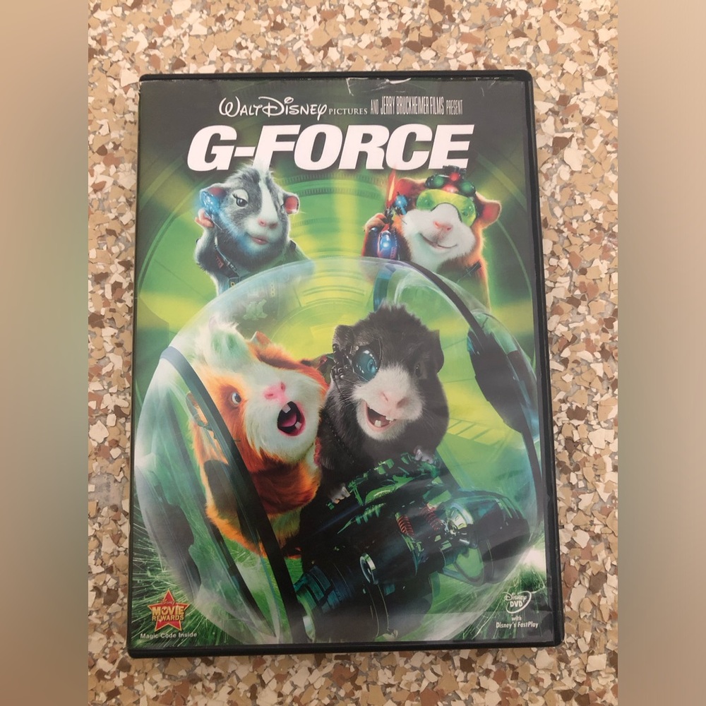 Walt Disney G-Force DVD — Green Cover